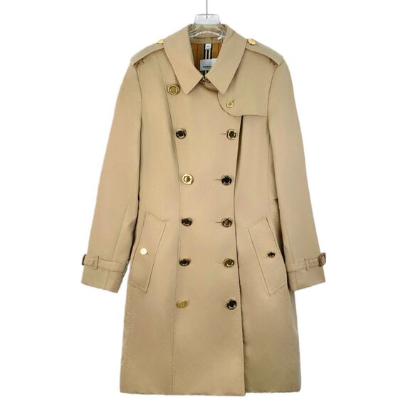 Burberry Brown cotton trench coat